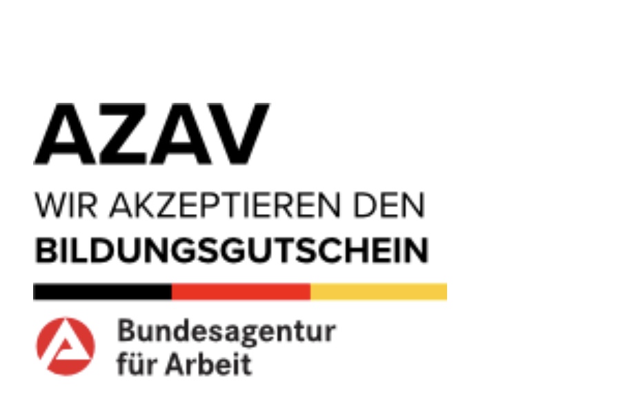 Logo Akkreditierungs- und Zulassungsverordnung Arbeitsförderung (AZAV)